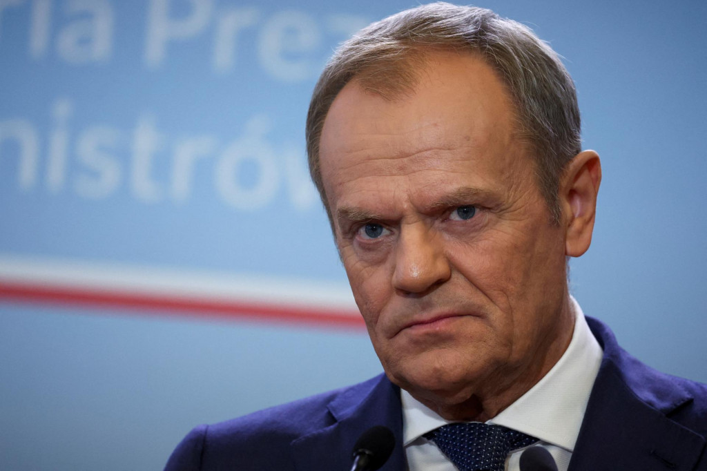 Poľský premiér Donald Tusk. FOTO: Reuters