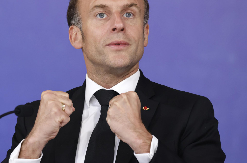 Francúzsky prezident Emmanuel Macron. FOTO: TASR/AP