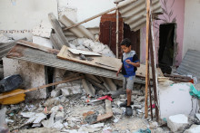 Mesto Rafah. FOTO: Reuters