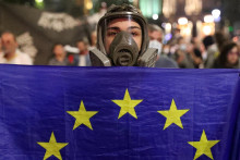 Kým Slovensko je v EÚ už 20 rokov, iné krajiny ako napríklad Gruzínsko sa o to zatiaľ márne snažia. FOTO: Reuters