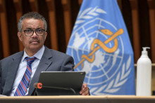 Generálny riaditeľ Svetovej zdravotníckej organizácie Tedros Adhanom Ghebreyesus. FOTO: Reuters