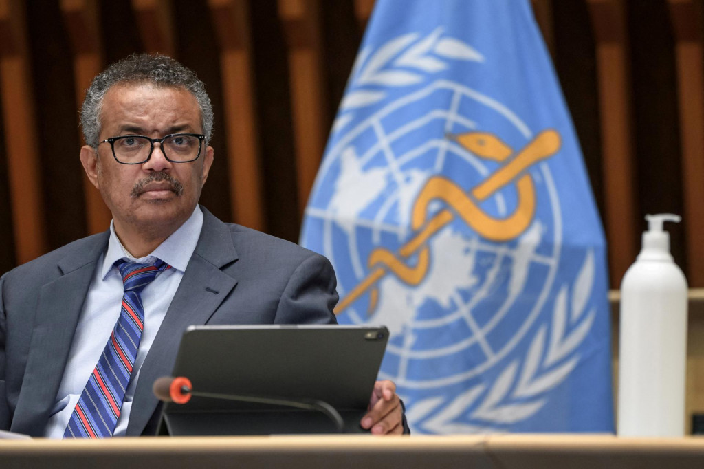 Generálny riaditeľ Svetovej zdravotníckej organizácie Tedros Adhanom Ghebreyesus. FOTO: Reuters