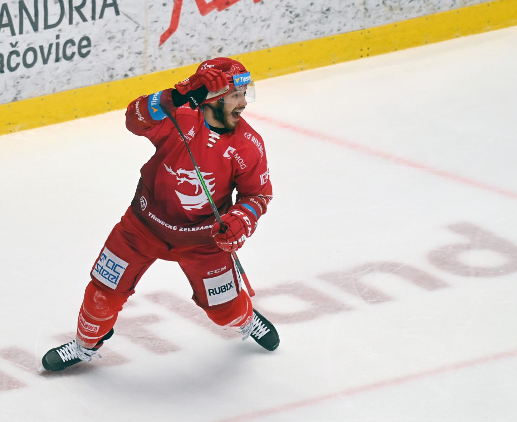 Marko Daňo sa teší po jednom zo svojich presných zásahov. FOTO: Profimedia.sk