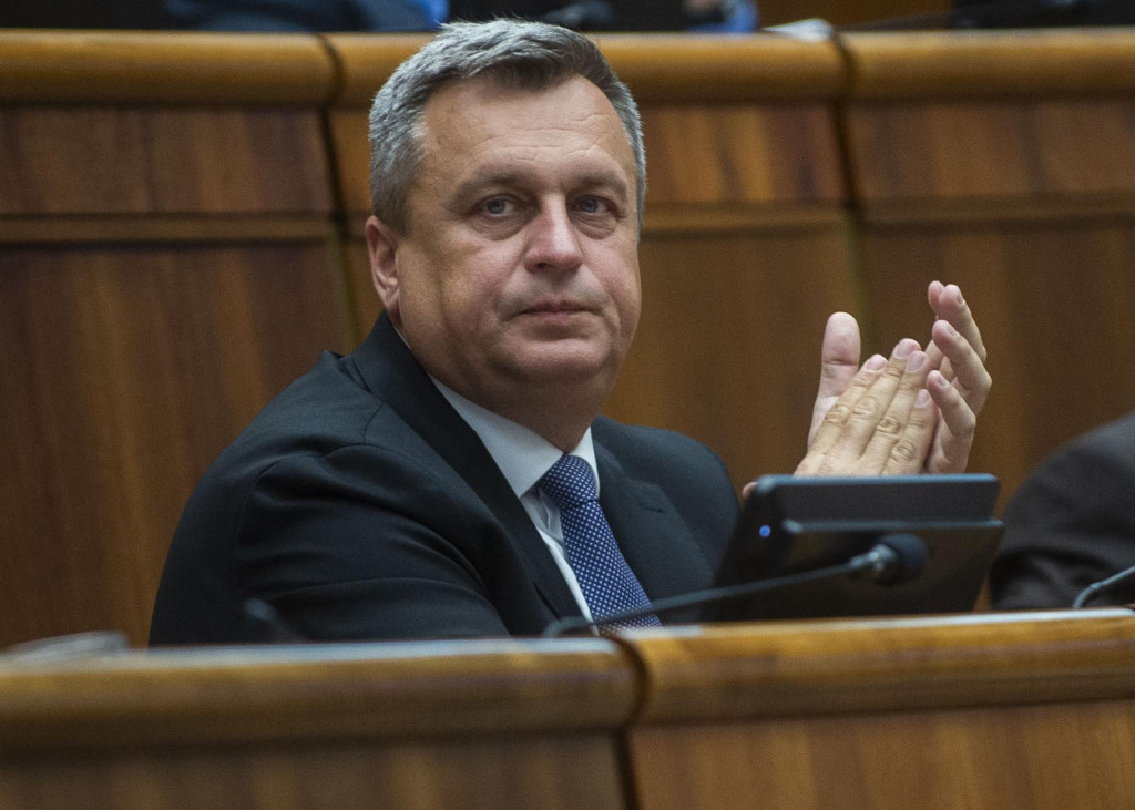 Podpredseda parlamentu Andrej Danko (SNS). FOTO: TASR/Jakub Kotian