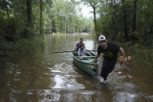Záplavy v americkom štáte Texas. FOTO: TASR/AP