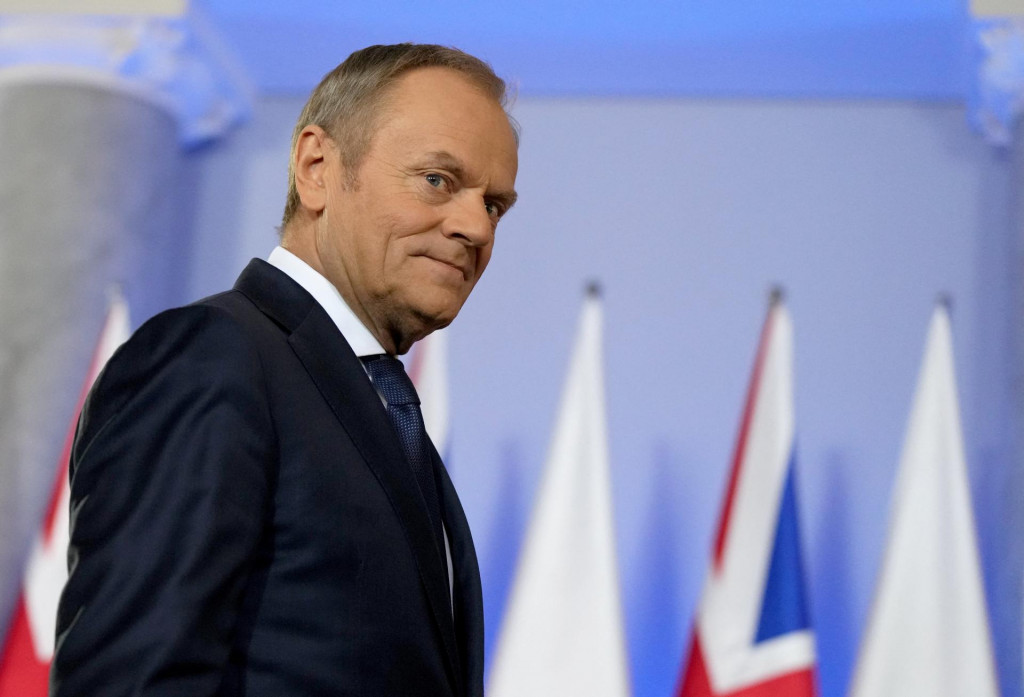Poľský premiér Donald Tusk. FOTO: Reuters