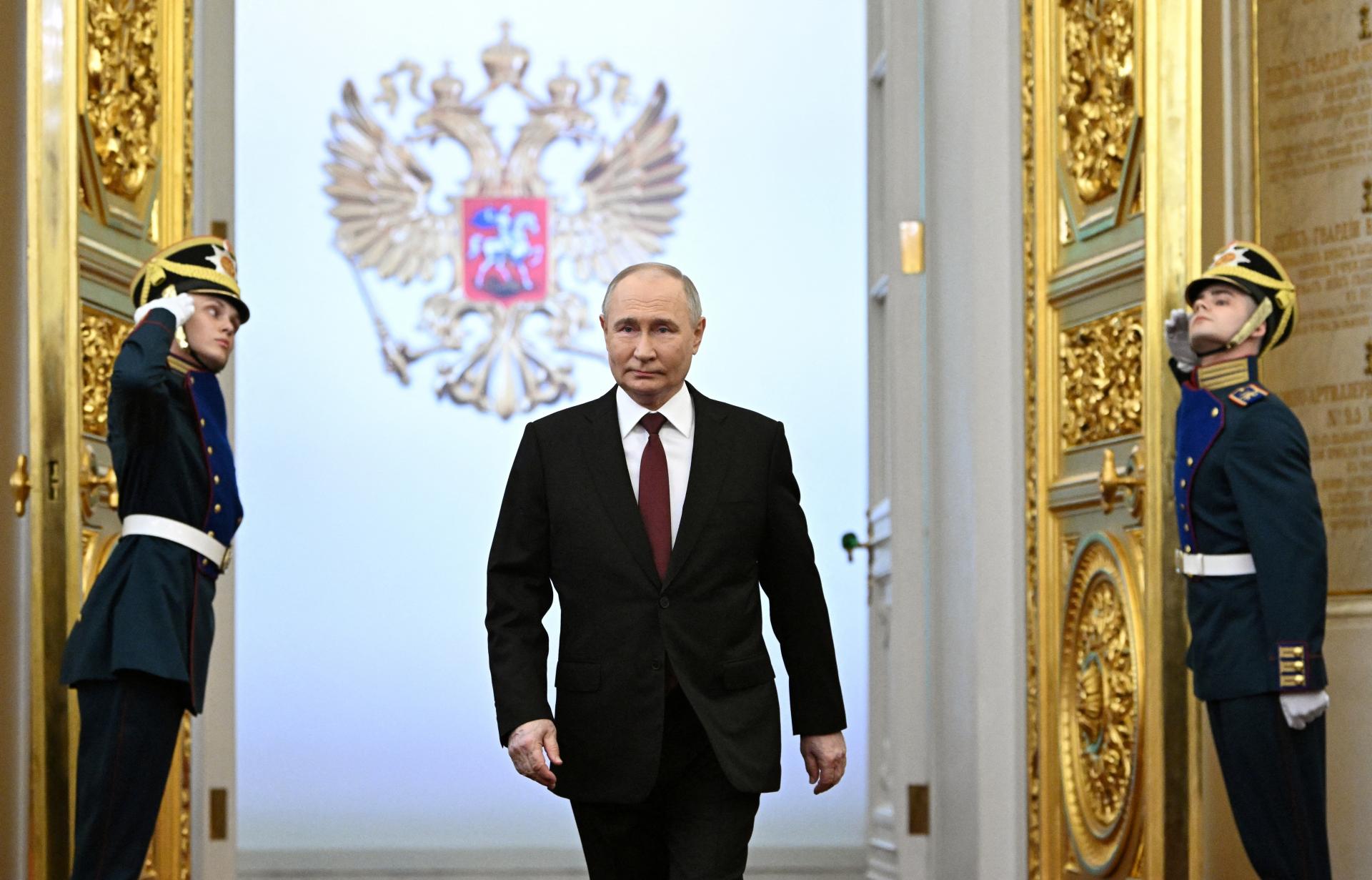 Putin zložil prezidentský sľub, ujal sa svojho piateho mandátu