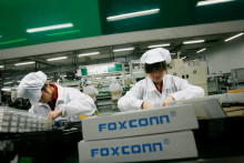 Spoločnosť Foxconn z Taiwanu je hlavným dodávateľom Apple. FOTO: Reuters