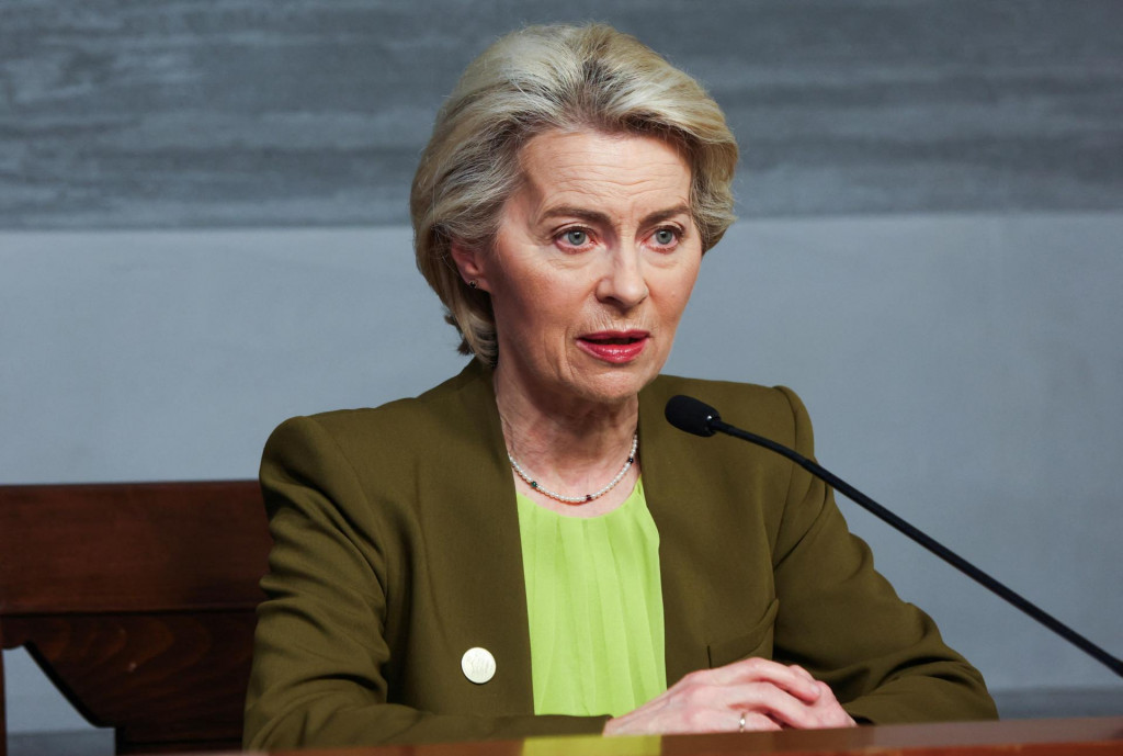 Predsedníčka Európskej komisie Ursula von der Leyenová. FOTO: Reuters