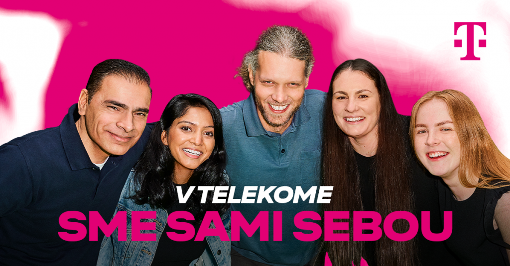 ”V Telekome sme sami sebou,” hovorí nová employer brandingová kampaň značky.