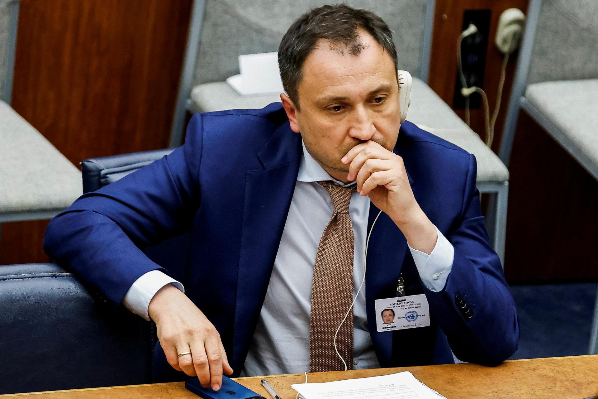 Ukrajinský minister poľnohospodárstva, ktorý je podozrivý z korupcie, oficiálne rezignoval