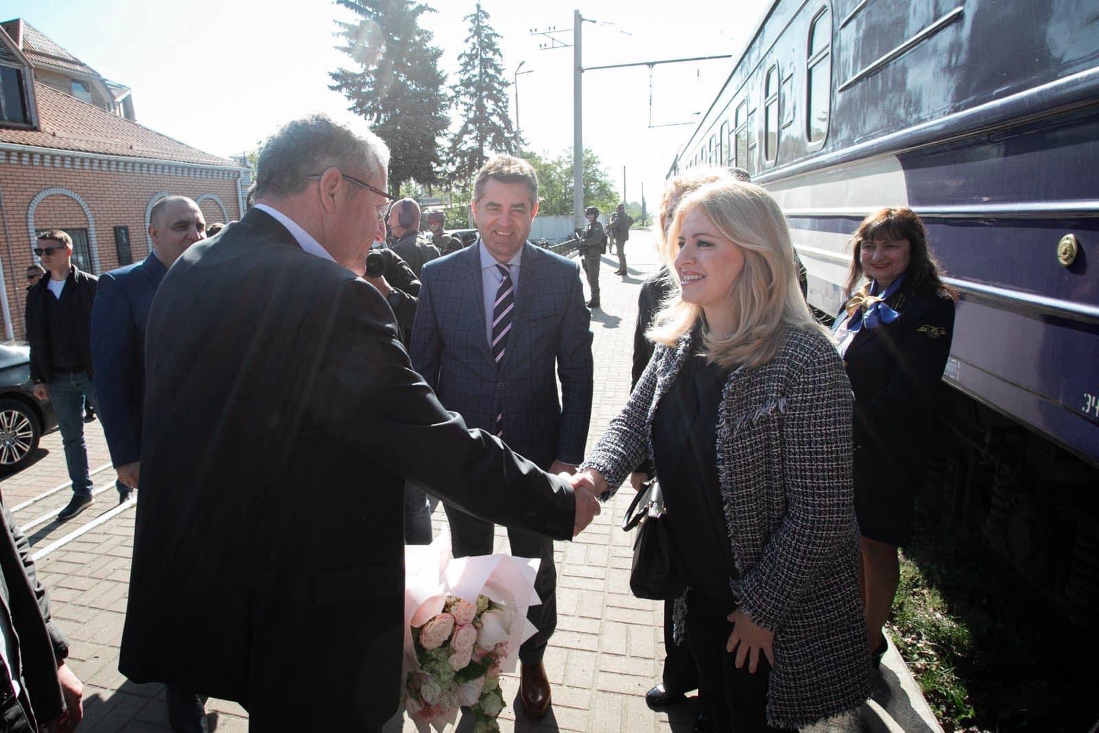 Prináša dobré správy o pomoci Slovenska. Čaputová pricestovala do Kyjeva na rozlúčkovú návštevu Ukrajiny