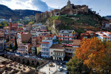 Najlacnejšou destináciou je Tbilisi.