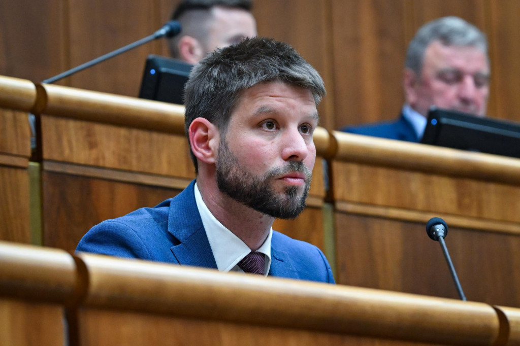 Poslanec Michal &Scaron;imečka (PS). FOTO: TASR/Pavol Zachar