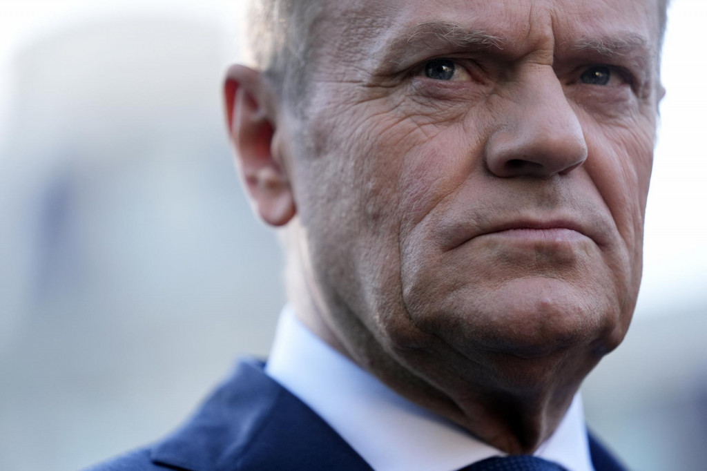 Poľský premiér Donald Tusk. FOTO: TASR/AP
