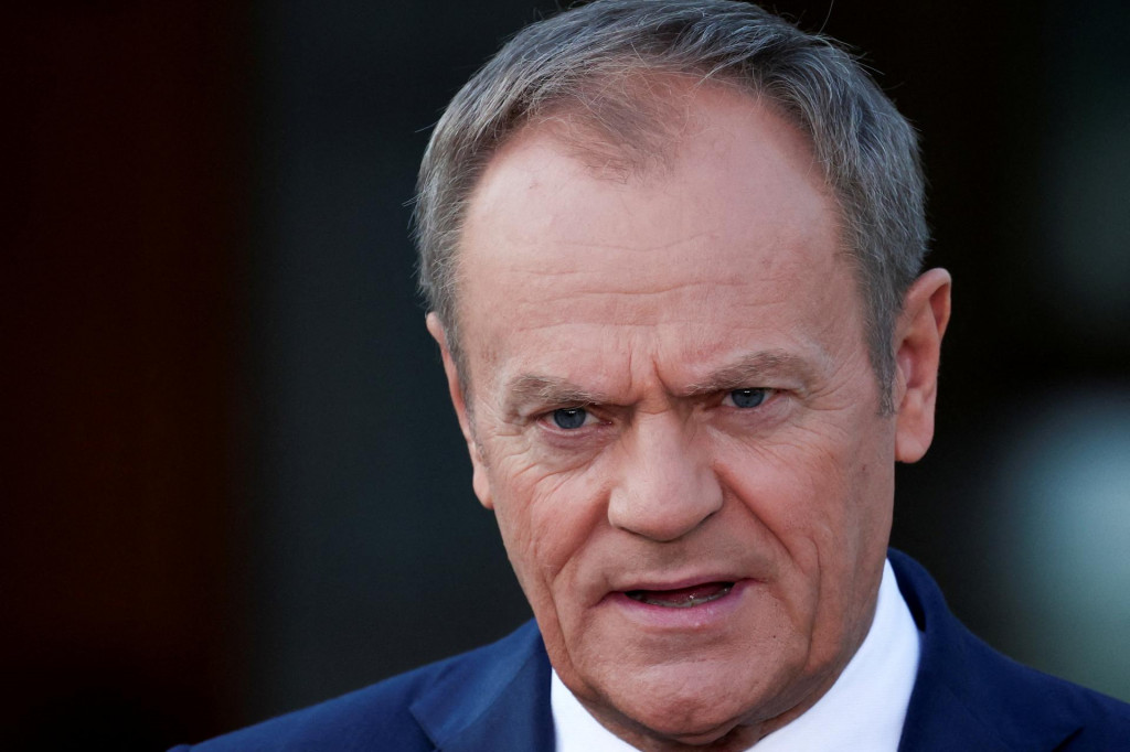 Poľský premiér Donald Tusk. FOTO: REUTERS