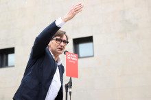 Kandidát Socialistickej strany Katalánska (PSC) Salvador Illa. FOTO: Reuters