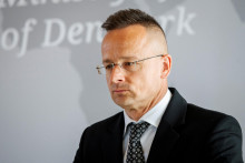 Maďarský minister zahraničných vecí Péter Szijjártó. FOTO: Reuters