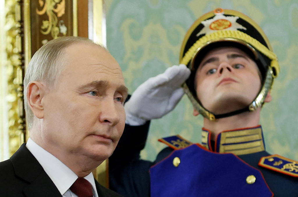 Rusk&yacute; prezident Vladimir Putin. FOTO: Reuters