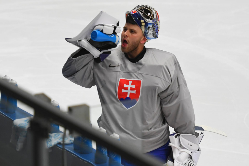 Slovenský brankár Samuel Hlavaj. FOTO: TASR/AP