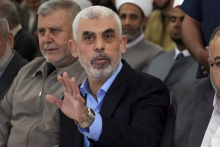 Líder Hamasu Jahjá Sinvár. FOTO: TASR/AP