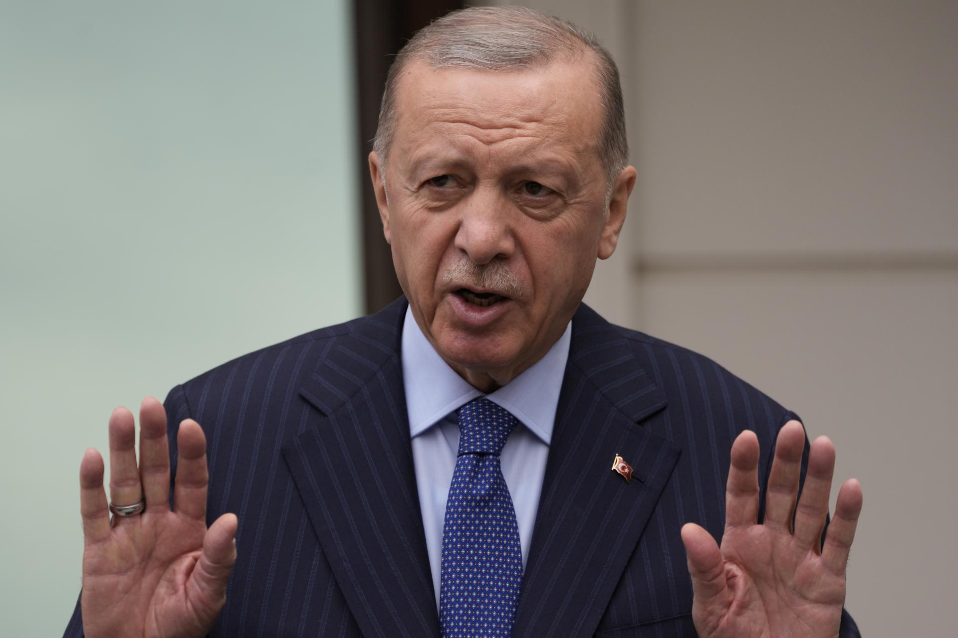 Erdogana znepokojuje vývoj na Blízkom východe: Ak Izrael porazí Hamas, skôr či neskôr sa zameria na Turecko
