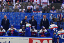 Slovenská hokejová reprezentácia. FOTO: TASR