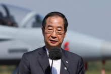 Juhokórejský premiér Han Tok-su. FOTO: Reuters