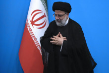 Iránsky prezident Ebráhím Raísí. FOTO: TASR/AP