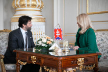 Podpredseda vlády Robert Kaliňák a prezidentka Zuzana Čaputová. FOTO: FB/Zuzana Čaputová