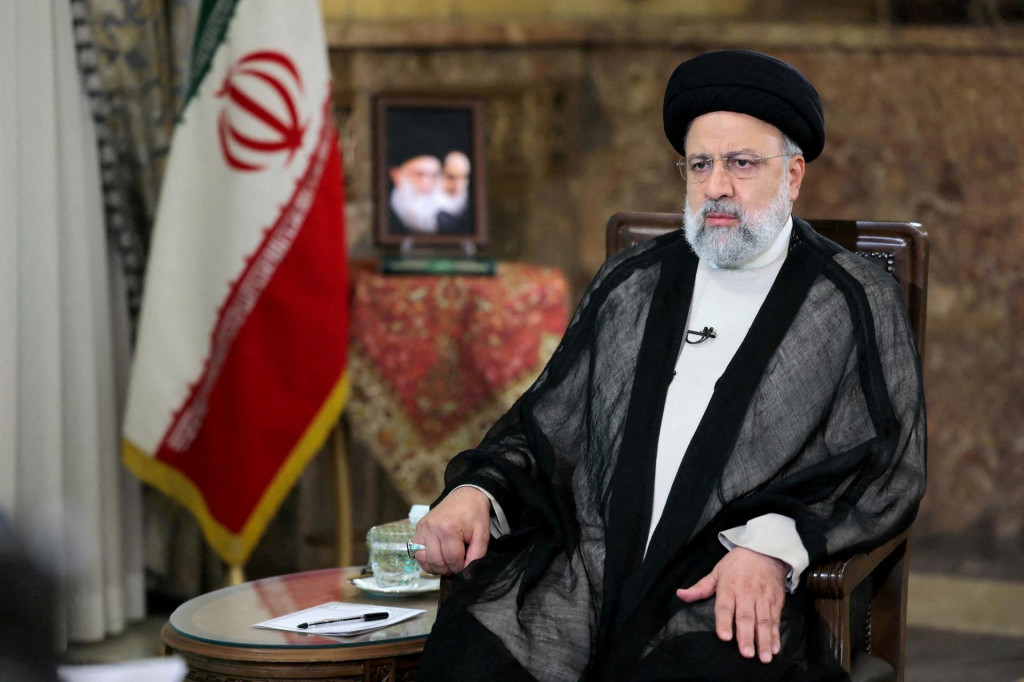 Iránsky prezident Ebrahím Raísí. FOTO: Reuters