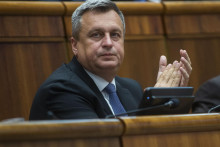 Líder strany SNS a podpredseda parlementu Andrej Danko. FOTO: TASR/Jakub Kotian