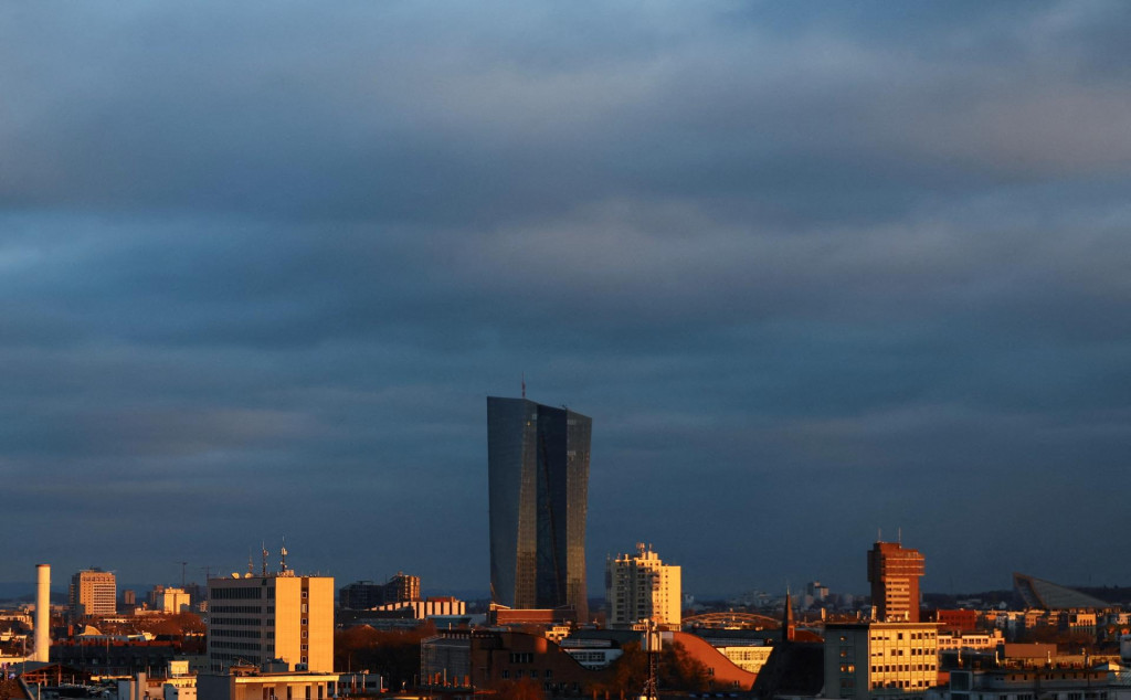 Úrokové sadzby v eurozóne ECB zvýšila na najvyššiu úroveň za posledných 16 rokov. FOTO: Reuters