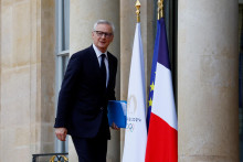 Francúzsky minister financií Bruno Le Maire. FOTO: REUTERS/Sarah Meyssonnier