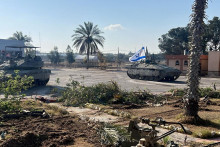 Izraelská armáda v Rafahu. FOTO: Reuters