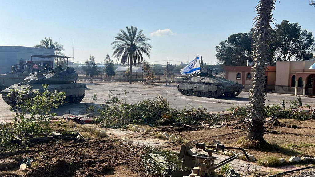 Izraelská armáda v Rafahu. FOTO: Reuters