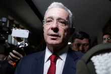 Kolumbijský bývalý prezident Álvaro Uribe. FOTO: Reuters