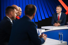 Voľby 2023/ Špeciálna povolebná relácia Na telo, TV Markíza