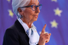 Prezidentka Európskej centrálnej banky Christine Lagardová. FOTO: Reuters