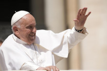 Podľa denníka La Stampa pápežov slovník prekvapil množstvo prítomných. FOTO: TASR/AP