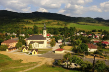 Obec Ľutina v okrese Sabinov na východe Slovenska. FOTO: TASR/Milan Kapusta