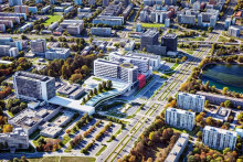 Vizualizácia Národnej univerzitnej nemocnice v Bratislave. FOTO: MZ SR
