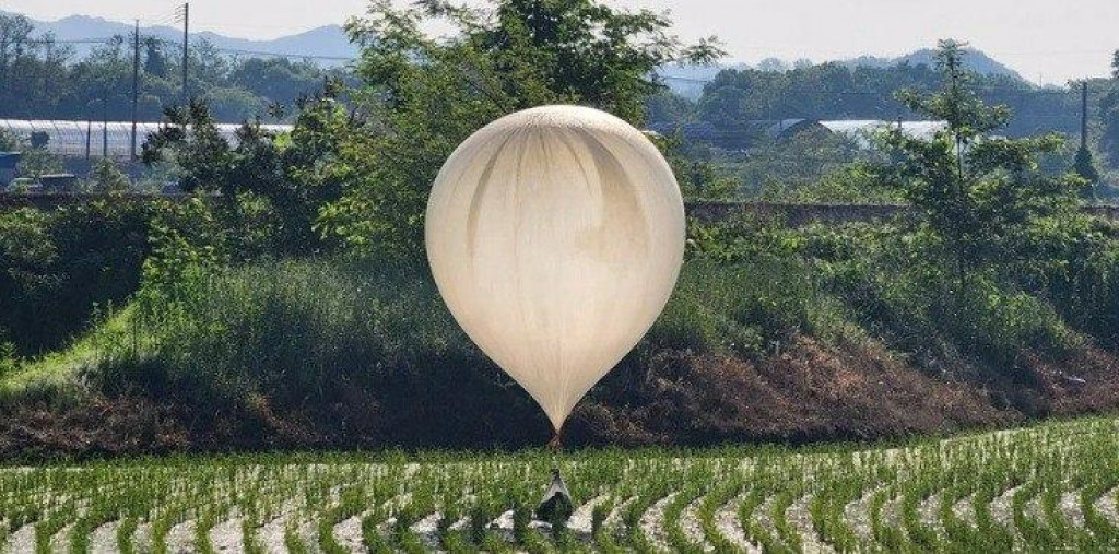 Balóny nad Južnou Kóreou vypustené z KĽDR
