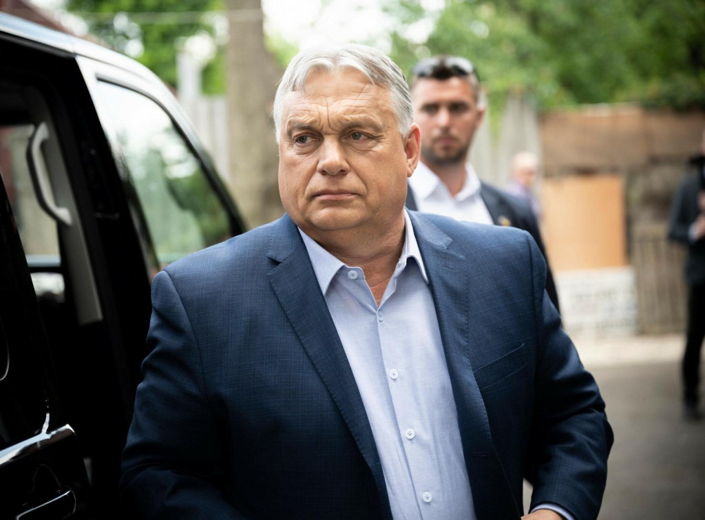 Maďarský premiér Viktor Orbán parí FOTO: Facebook Viktor Orbán