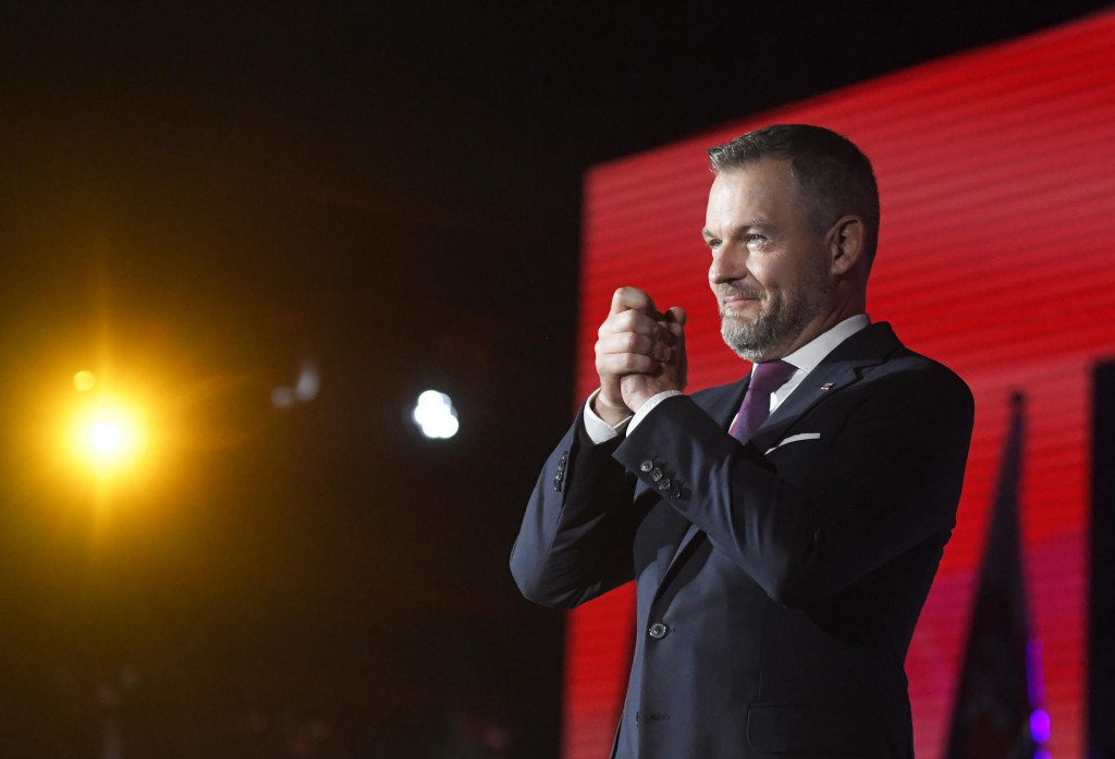 Končiaci predseda Hlasu a novozvolen&yacute; prezident Peter Pellegrini. FOTO: TASR/Franti&scaron;ek Iv&aacute;n
