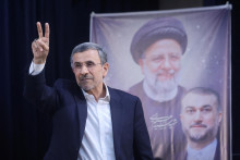 Bývalý iránsky prezident Mahmúd Ahmadínežád. FOTO: Reuters