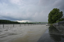 Rieka Dunaj na Nábreží Eurovea v Bratislave. FOTO: TASR/Pavol Zachar