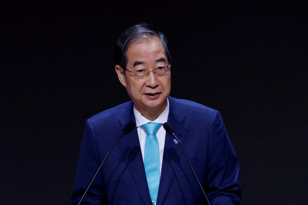 Juhokórejský premiér Han Duck-soo. FOTO: Reuters