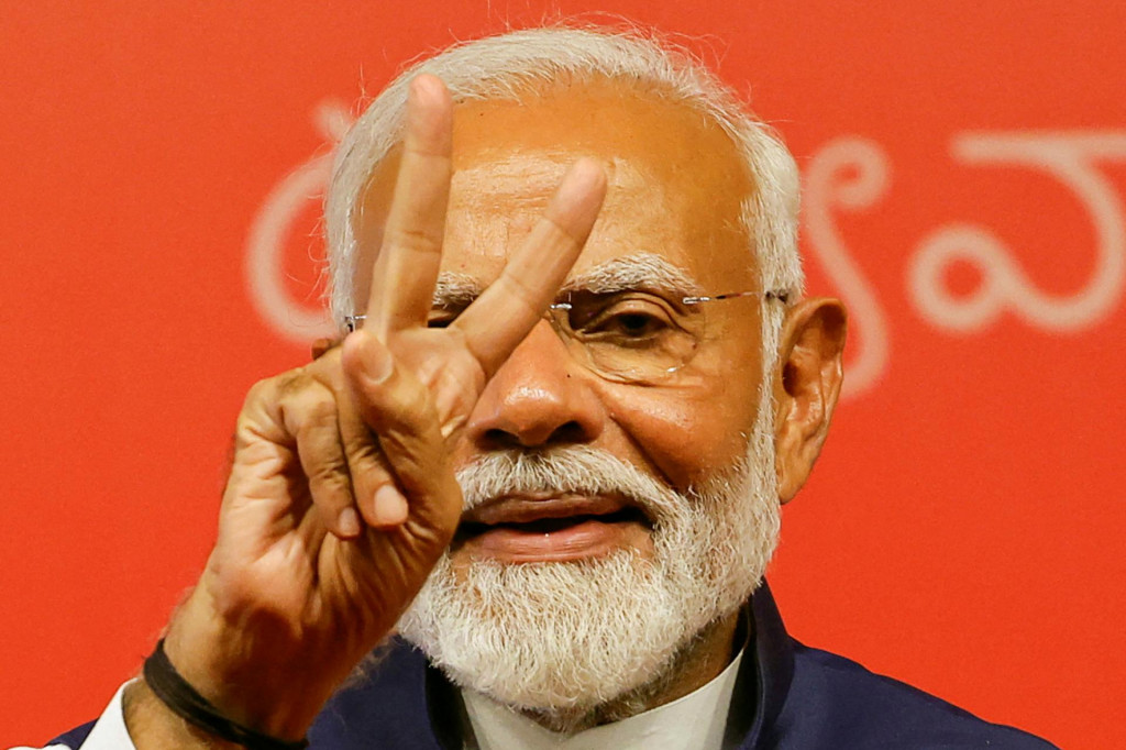 Indický premiér Naréndra Módí. FOTO: REUTERS