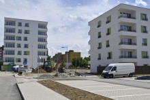 Výstavba nových bytov bola na Slovensku v prvom kvartáli v útlme. FOTO: TASR/R. Hanc